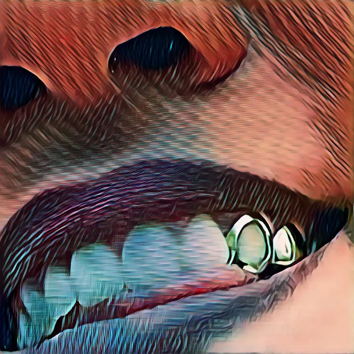 Bling Cartel Admin 10K Gold Double OpenSolid Custom Caps Canine 1st Premolar Rings